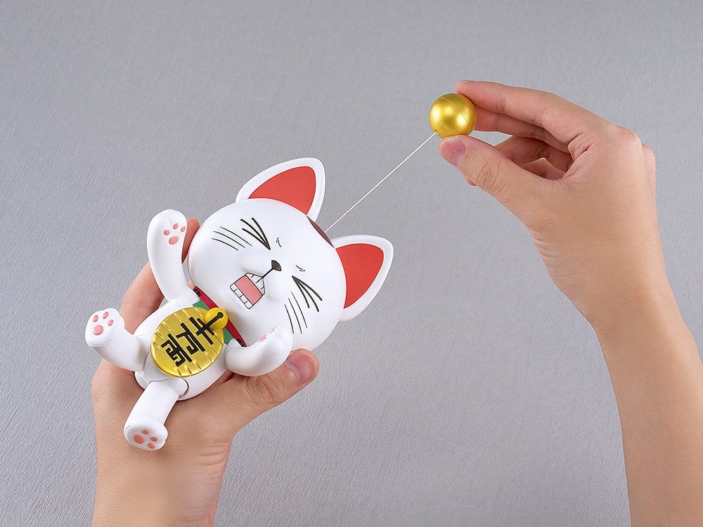 Dandadan Maqueta Plastic Model Kit PLAMAX Turbo Granny (Beckoning Cat) 15 cm