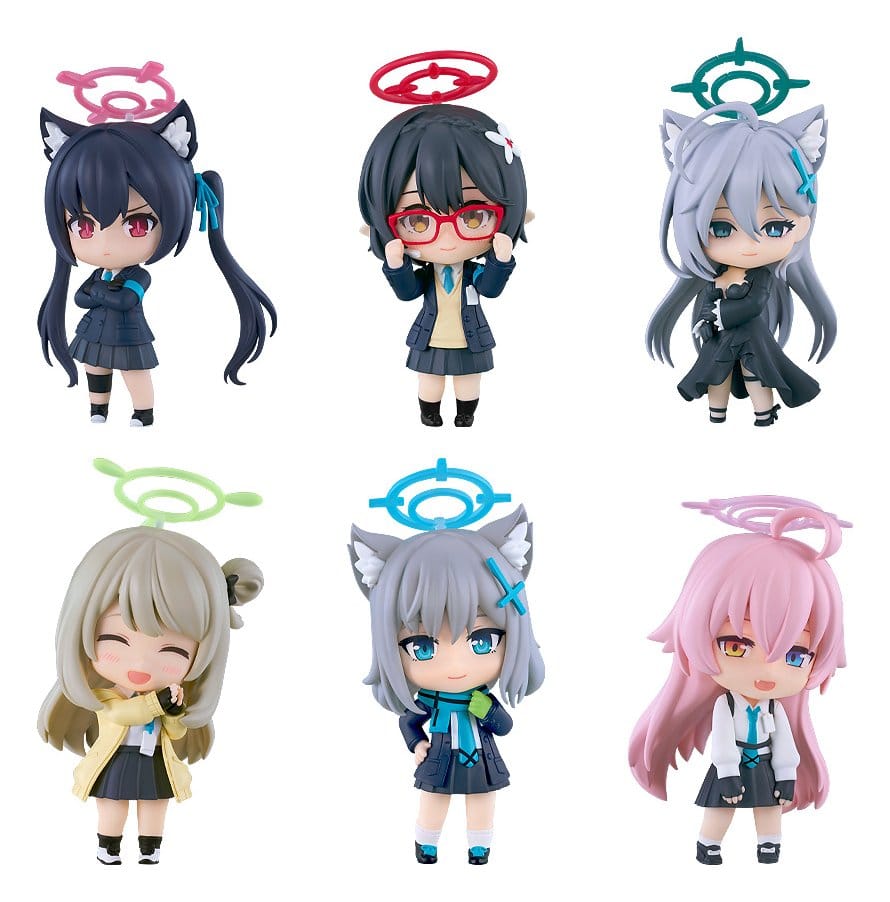 Blue Archive Nendoroid Surprise Figuras Mini Blind Box Surtido (6)