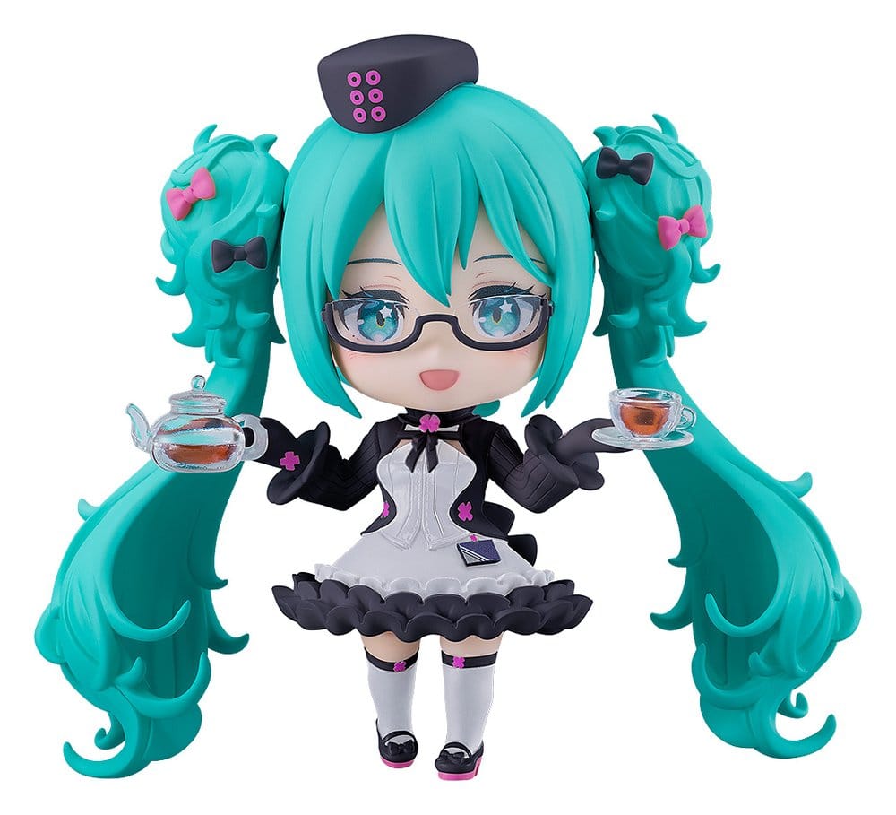 Character Vocal Series 01: Hatsune Miku Nendoroid Figura Hatsune Miku: Glasses x Café Ver. 10 cm