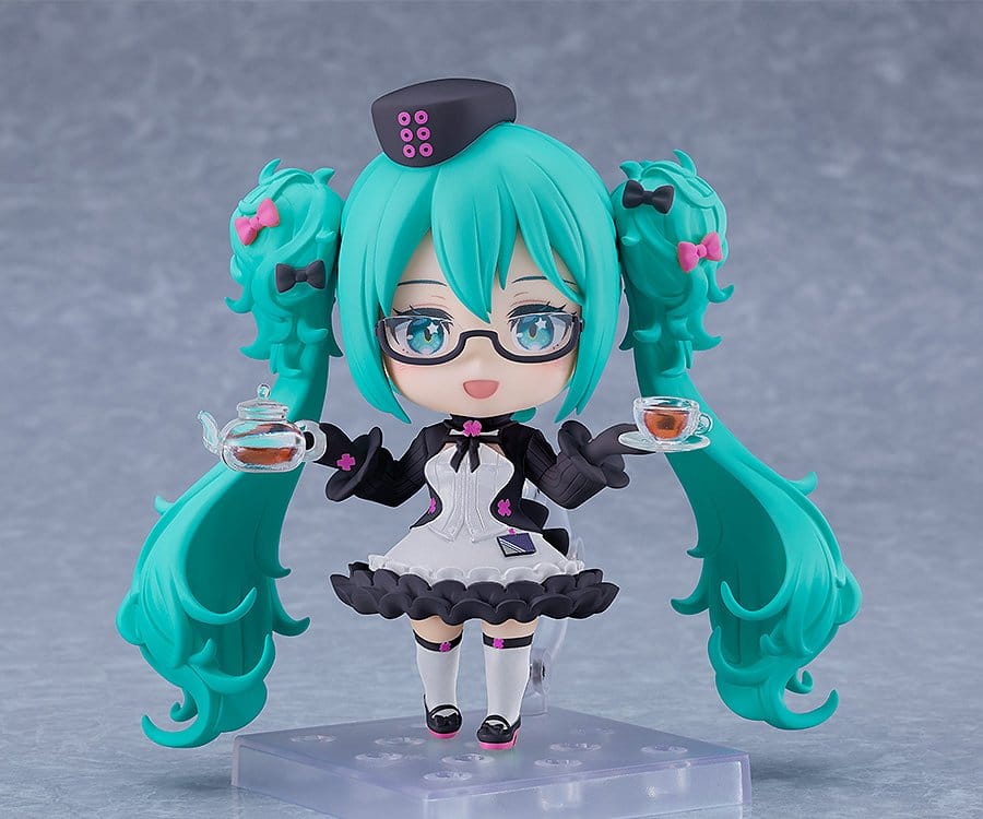 Character Vocal Series 01: Hatsune Miku Nendoroid Figura Hatsune Miku: Glasses x Café Ver. 10 cm