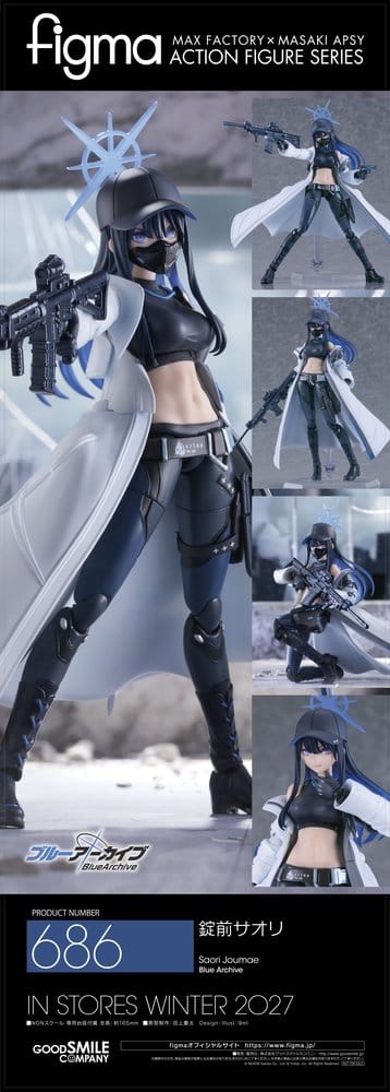 Blue Archive Figma Figura Saori Joumae 17 cm