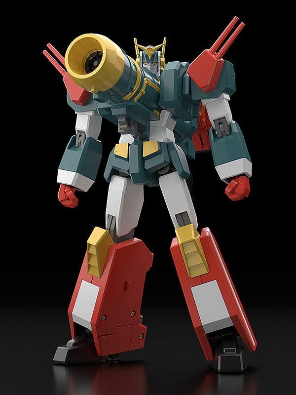 The Brave Express Might Gaine The Gattai Figura Might Gunner + Perfect Option Set 20 cm
