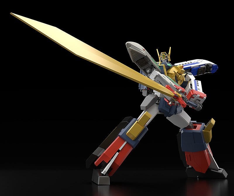 The Brave Express Might Gaine The Gattai Figura Might Gunner + Perfect Option Set 20 cm