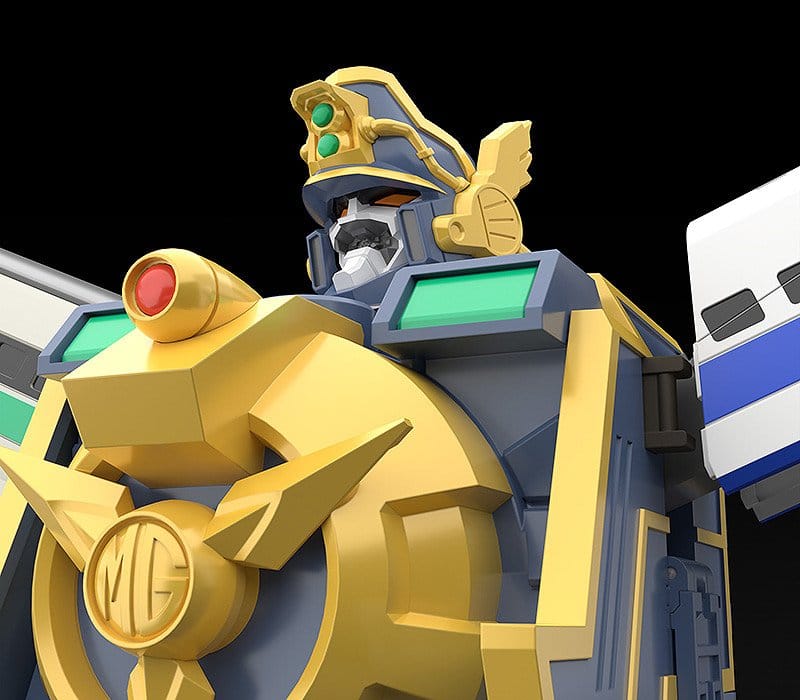 The Brave Express Might Gaine The Gattai Figura Might Gunner + Perfect Option Set 20 cm