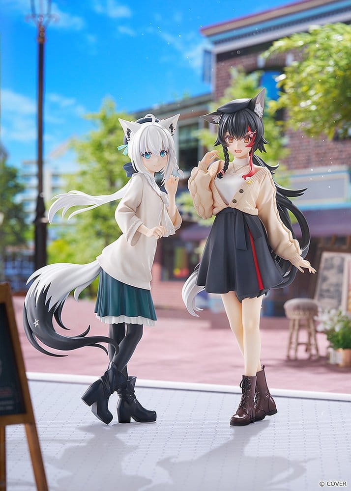 Hololive Production G.S. Collection Figura PVC 1/7 Shirakami Fubuki: Date Style - Casual Outfit Ver. 22 cm