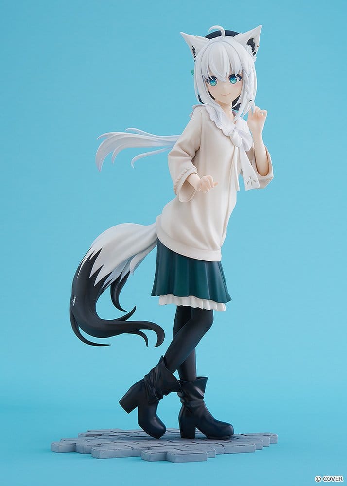 Hololive Production G.S. Collection Figura PVC 1/7 Shirakami Fubuki: Date Style - Casual Outfit Ver. 22 cm