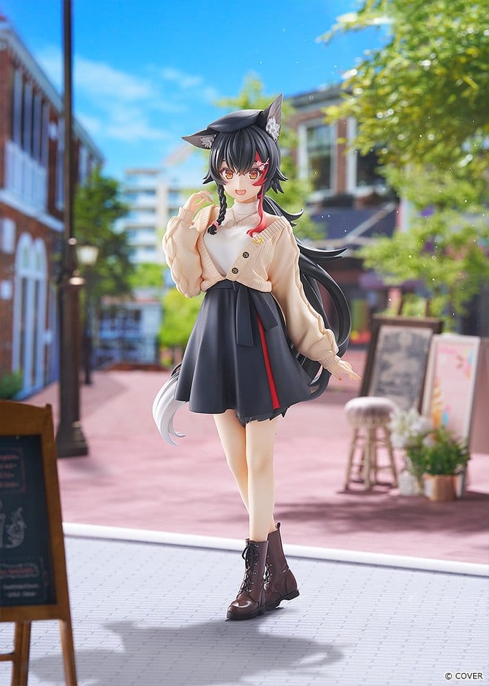 Hololive Production G.S. Collection Figura PVC 1/7 Ookami Mio Date Style - Street Outfit Ver. 24 cm