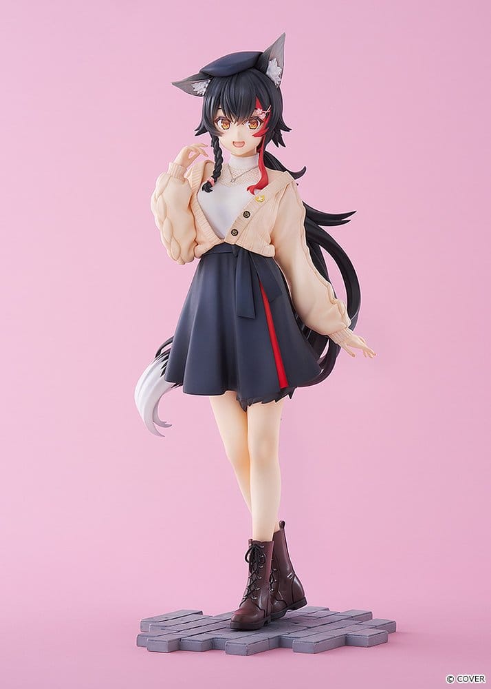 Hololive Production G.S. Collection Figura PVC 1/7 Ookami Mio Date Style - Street Outfit Ver. 24 cm