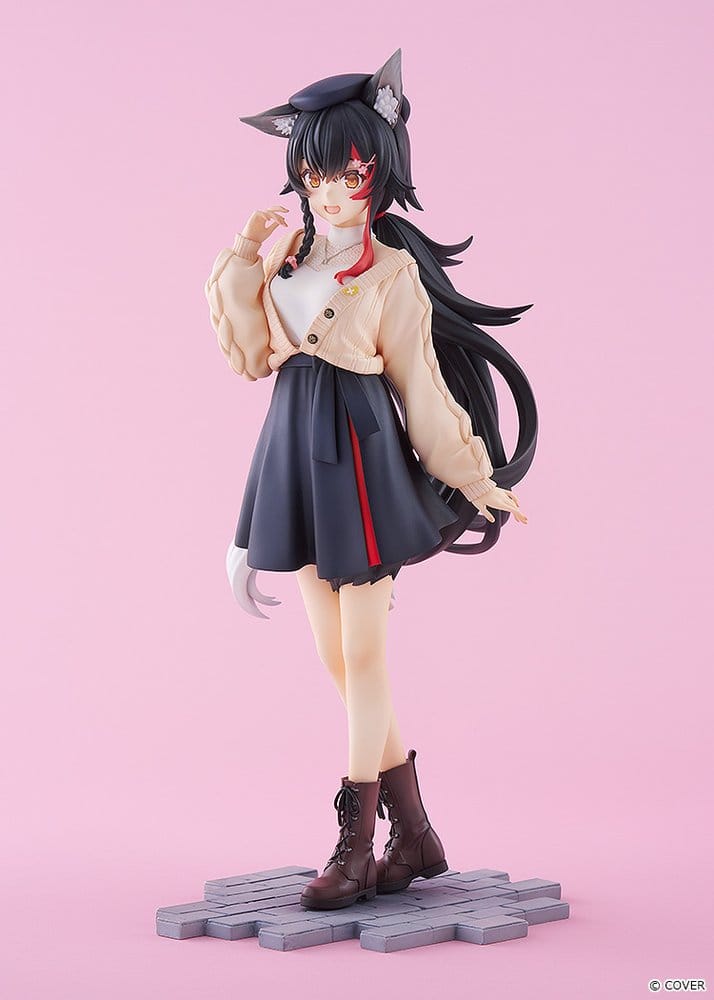 Hololive Production G.S. Collection Figura PVC 1/7 Ookami Mio Date Style - Street Outfit Ver. 24 cm