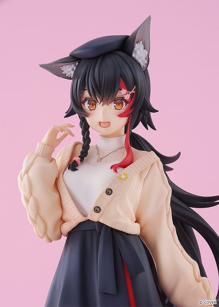 Hololive Production G.S. Collection Figura PVC 1/7 Ookami Mio Date Style - Street Outfit Ver. 24 cm