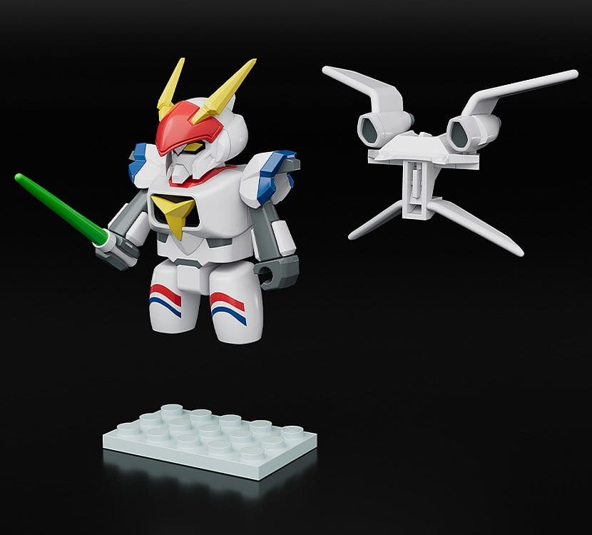 Metal Armor Dragonar Brickroid Figura Dragonar-1 (Opening Ver.) & Carrier Set 5 cm
