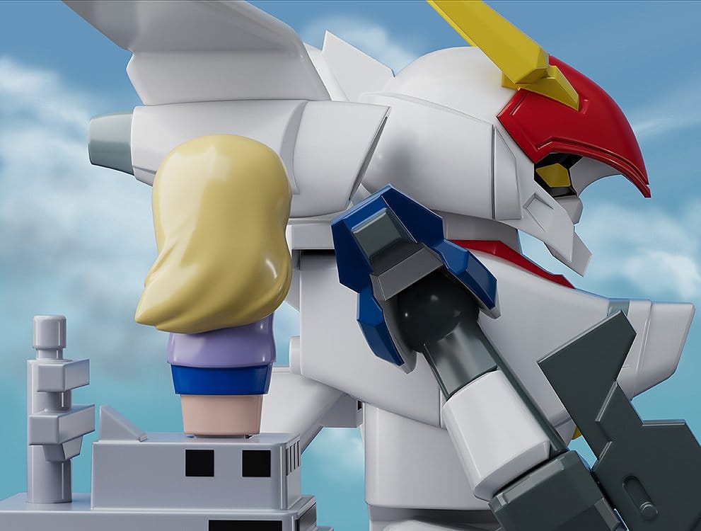 Metal Armor Dragonar Brickroid Figura Dragonar-1 (Opening Ver.) & Carrier Set 5 cm