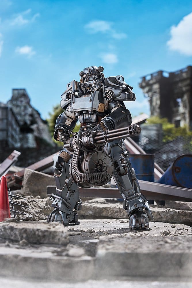 Fallout Maqueta Plastic Model Kit Plamatea T-60 Power Armor 20 cm