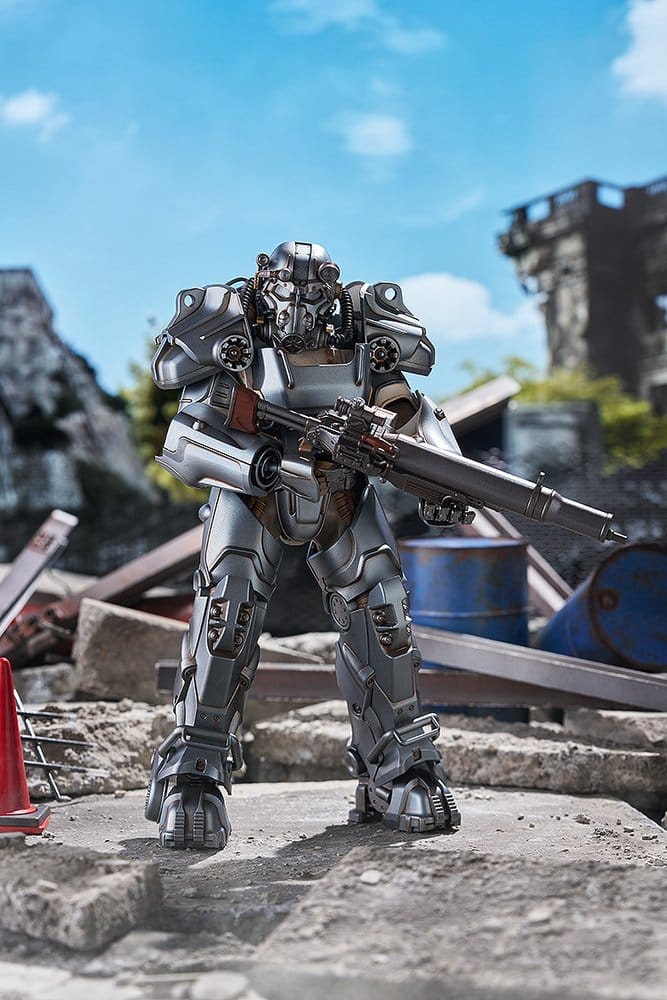Fallout Maqueta Plastic Model Kit Plamatea T-60 Power Armor 20 cm