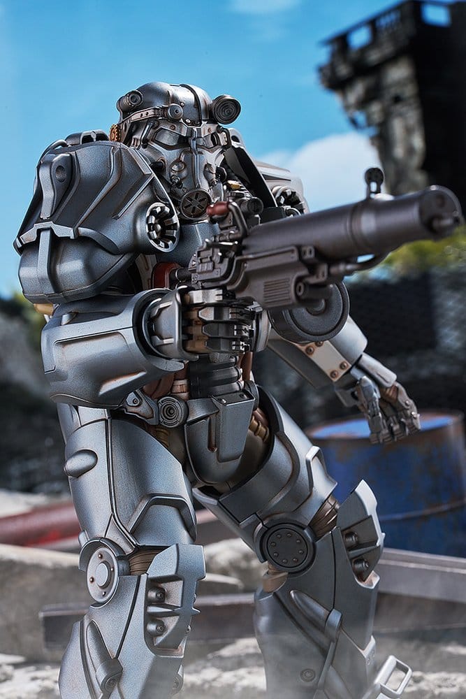 Fallout Maqueta Plastic Model Kit Plamatea T-60 Power Armor 20 cm