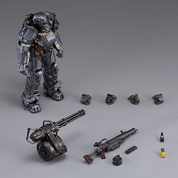 Fallout Maqueta Plastic Model Kit Plamatea T-60 Power Armor 20 cm