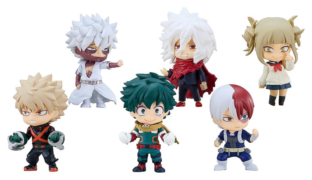 My Hero Academia Nendoroid Surprise Collectible Figures Blind Box Surtido (6) Frikytopia