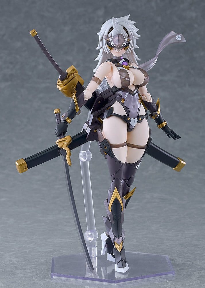 Cutie Honey Nova Maqueta Plastic Model Kit Plamatea Black Honey 17 cm