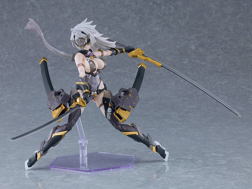 Cutie Honey Nova Maqueta Plastic Model Kit Plamatea Black Honey 17 cm