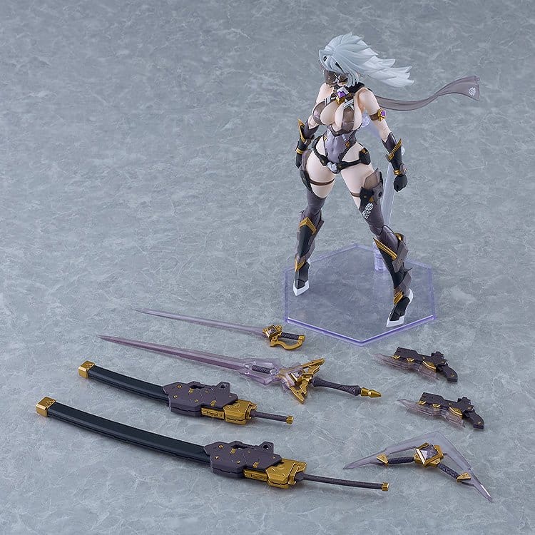 Cutie Honey Nova Maqueta Plastic Model Kit Plamatea Black Honey 17 cm