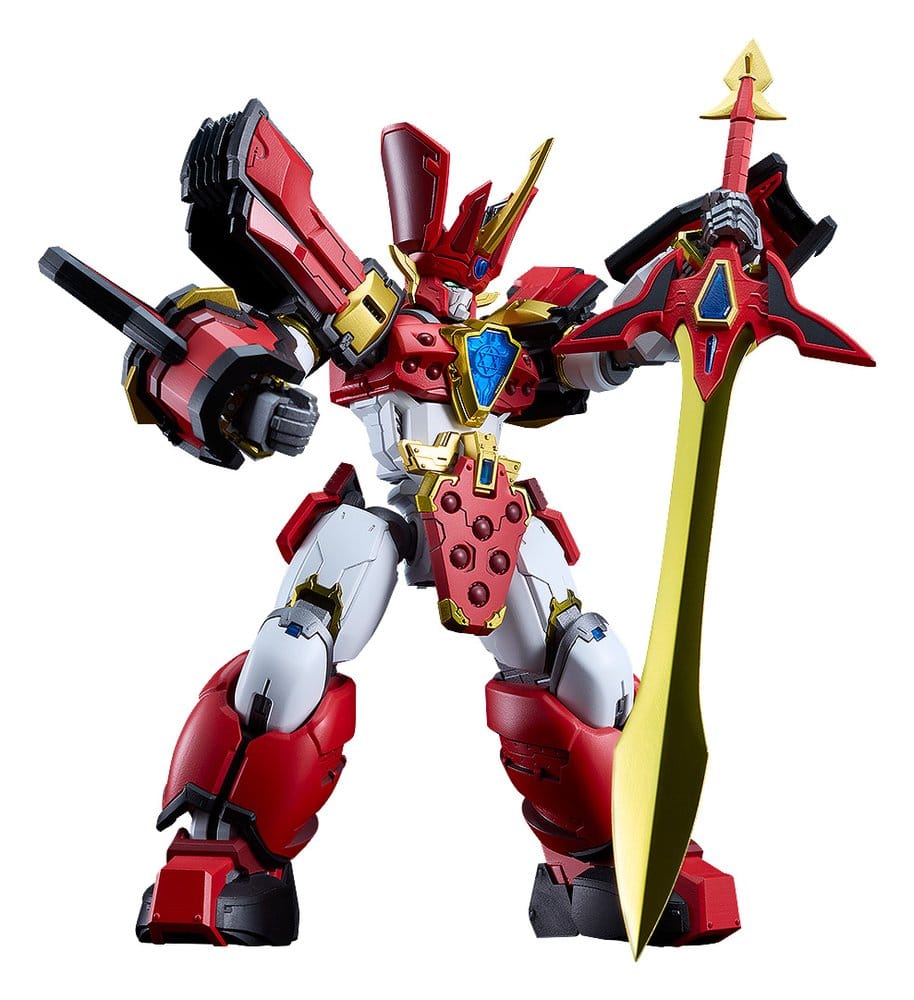 Mado King Granzort Maqueta Plastic Model Kit Moderoid King's Style Granzort Gold Edition 19 cm Frikytopia