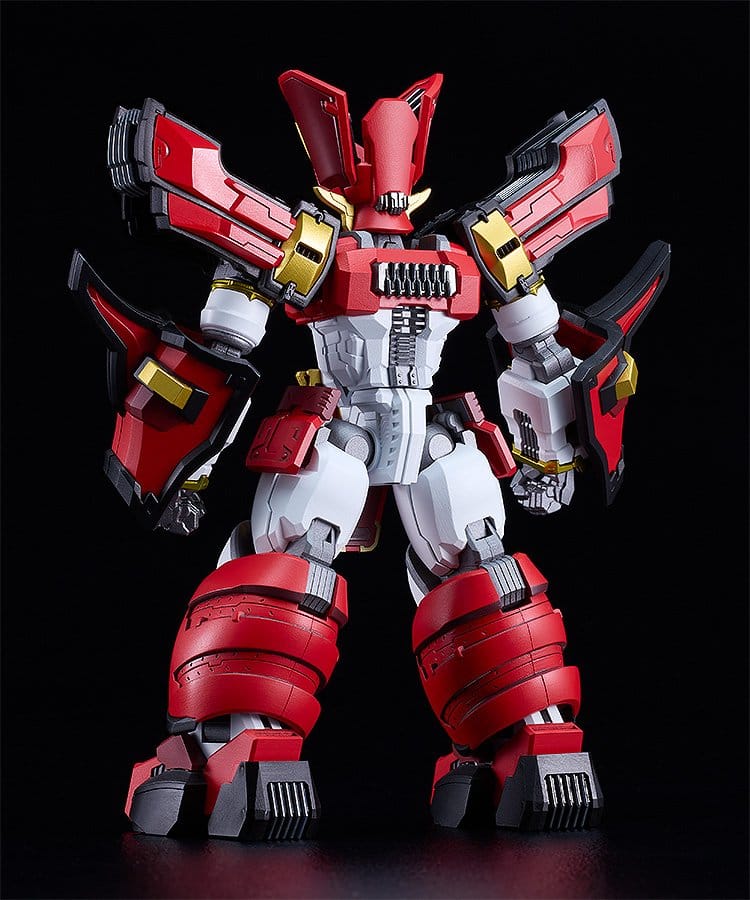 Mado King Granzort Maqueta Plastic Model Kit Moderoid King's Style Granzort Gold Edition 19 cm