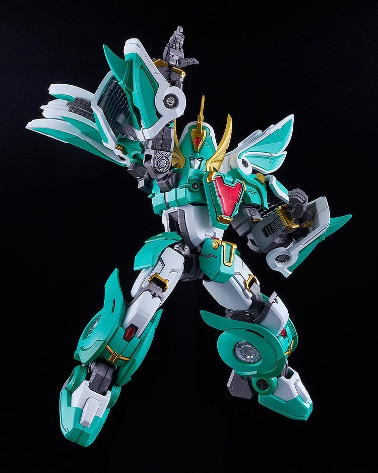 Mado King Granzort Maqueta Plastic Model Kit Moderoid King's Style Winzert Gold Edition 18 cm