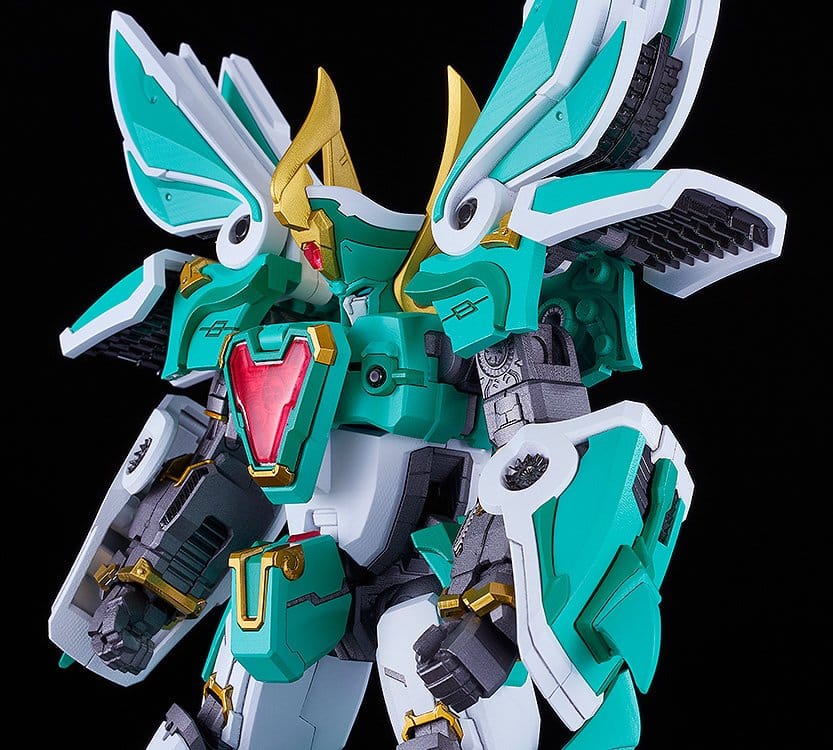 Mado King Granzort Maqueta Plastic Model Kit Moderoid King's Style Winzert Gold Edition 18 cm