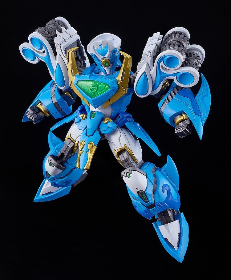 Mado King Granzort Maqueta Plastic Model Kit Moderoid King's Style Aquabeat 18 cm
