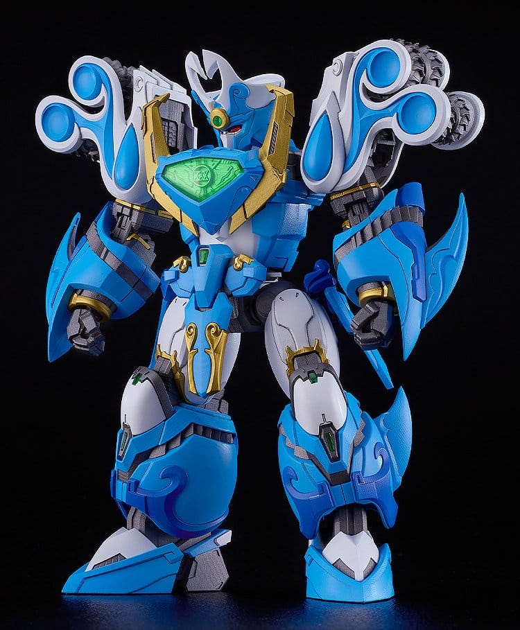 Mado King Granzort Maqueta Plastic Model Kit Moderoid King's Style Aquabeat 18 cm