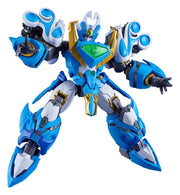 Mado King Granzort Maqueta Plastic Model Kit Moderoid King's Style Aquabeat Gold Edition 18 cm