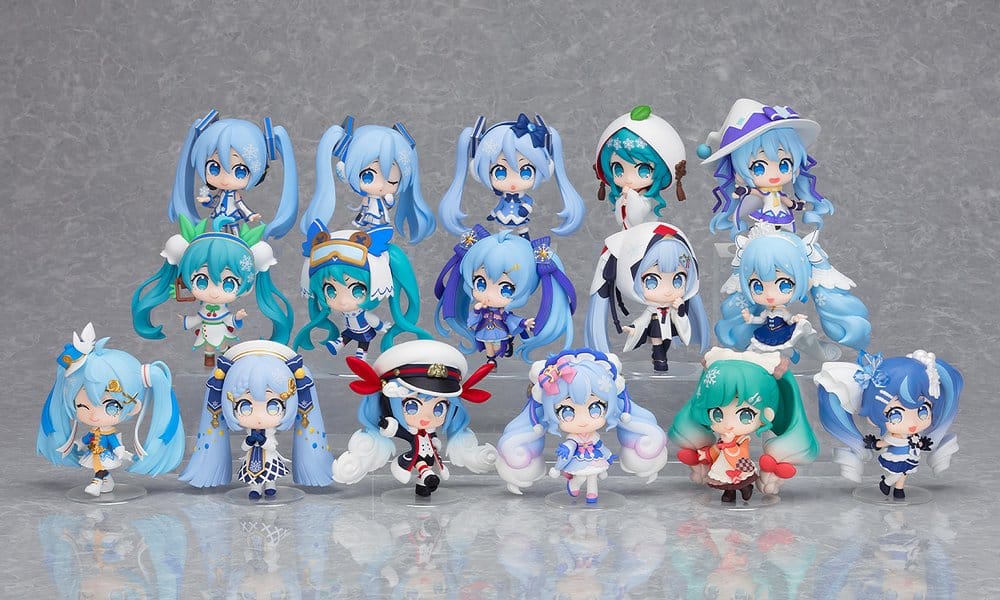 Character Vocal Series 01: Hatsune Miku Figuras Mini 8 cm Snow Miku All Stars Collection Vol. 1 Blind Box Surtido (8)