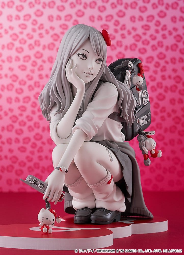 Junji Ito Figura PVC Gyaru Tomie x Hello Kitty 14 cm