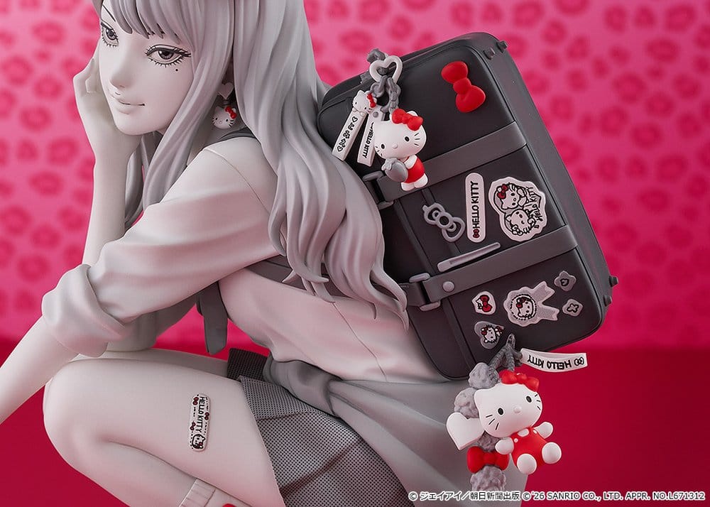 Junji Ito Figura PVC Gyaru Tomie x Hello Kitty 14 cm
