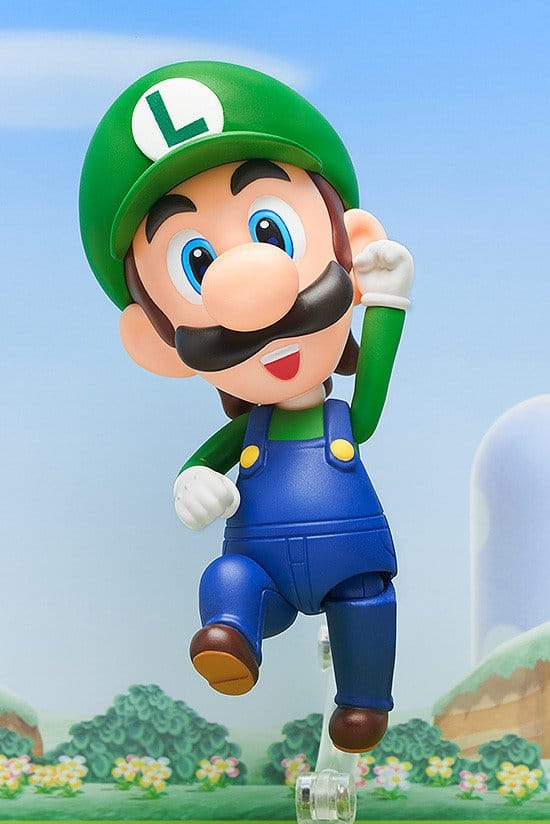 Super Mario Nendoroid Figura Luigi 10cm