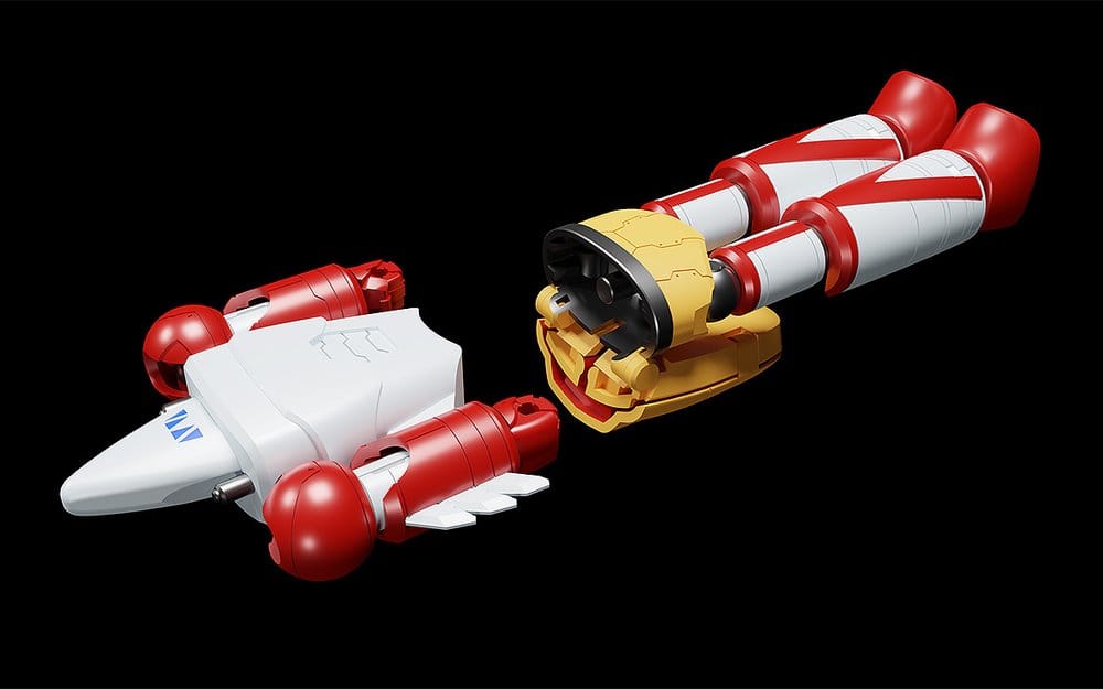 Getter Robo Maqueta Plastic Model Kit Moderoid Miniature Combining & Transforming Getter 1 12 cm
