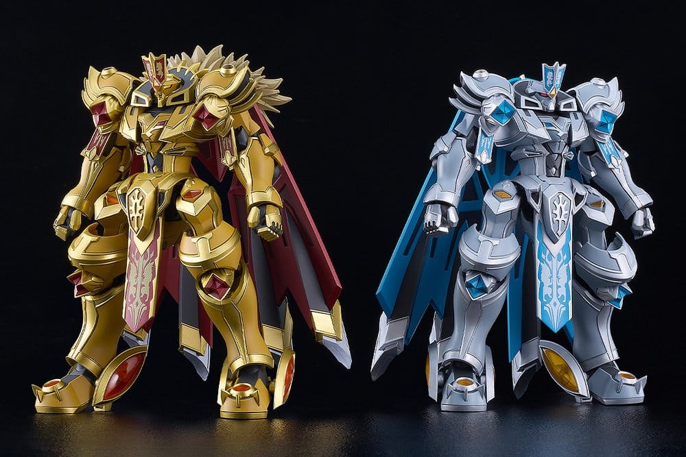 Knight's & Magic Maqueta Plastic Model Kit Moderoid Goldleo 135mm