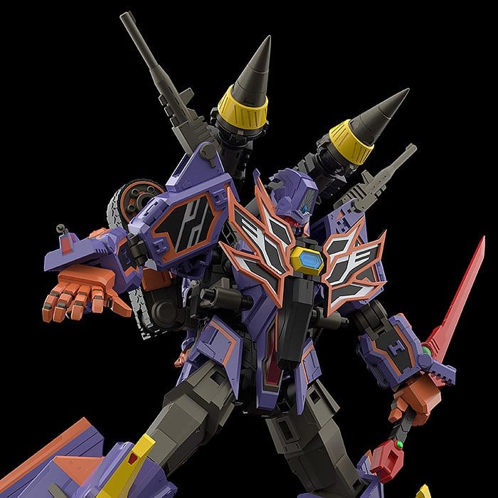 Gridman Universe Maqueta Plastic Model Kit Moderoid Full Power Gridknight 17 cm