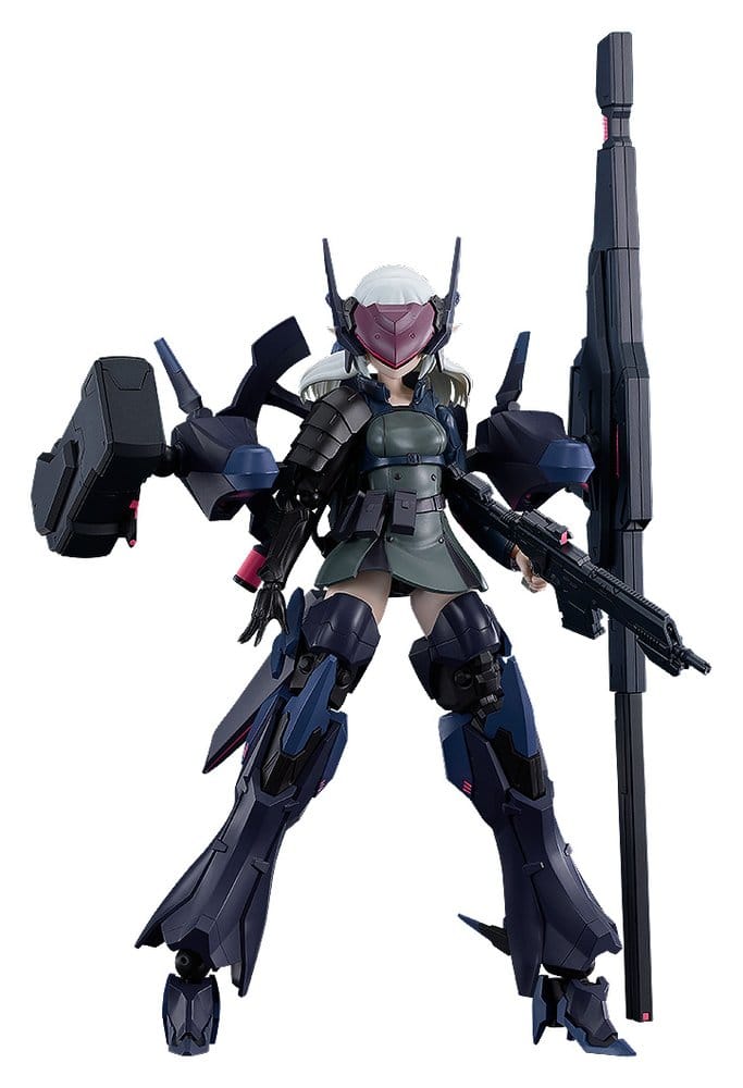 Dolls Nest Maqueta Plastic Model Kit Plamatea Armored Soldier of Unknown Affiliation 17 cm Frikytopia