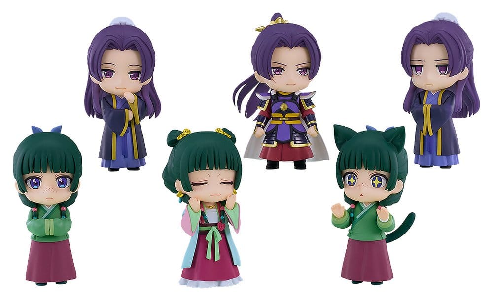 The Apothecary Diaries Nendoroid Surprise Figuras Mini Maomao & Jinshi Collection 7 cm Blind Box Expositor (6) Frikytopia
