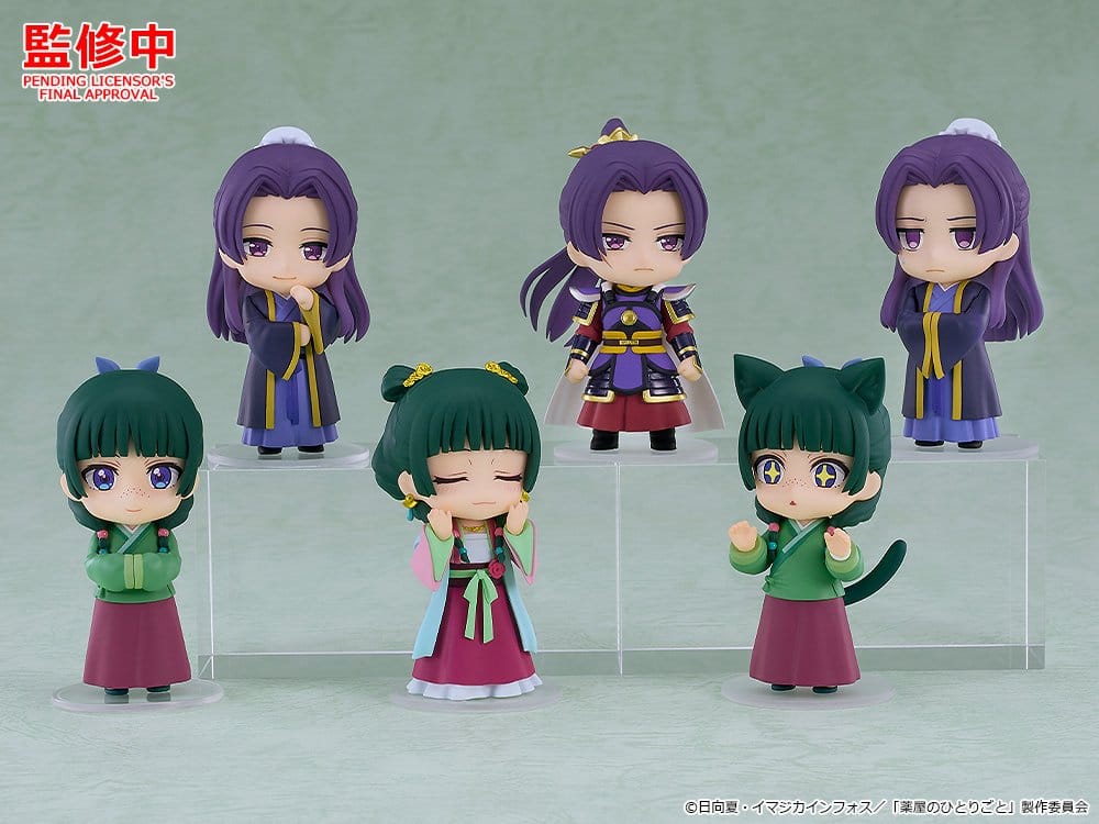 The Apothecary Diaries Nendoroid Surprise Figuras Mini Maomao & Jinshi Collection 7 cm Blind Box Expositor (6)