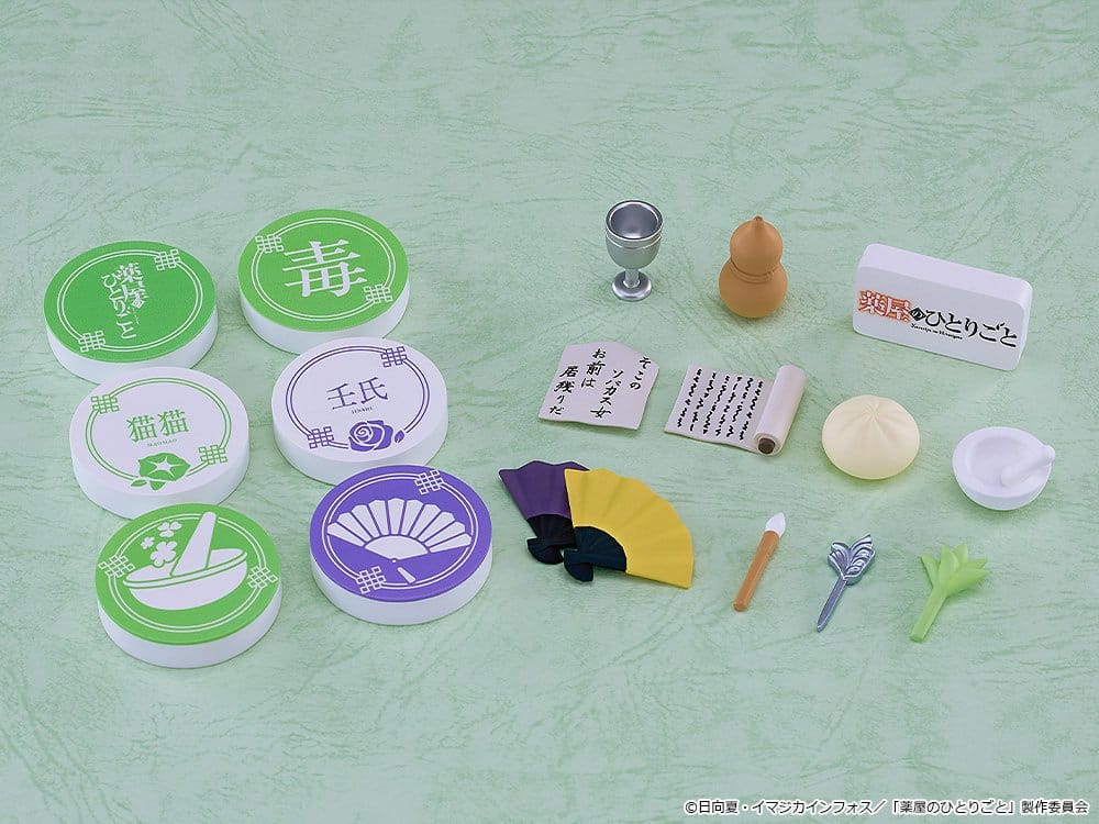 The Apothecary Diaries Nendoroid Surprise Figuras Mini Maomao & Jinshi Collection 7 cm Blind Box Expositor (6)