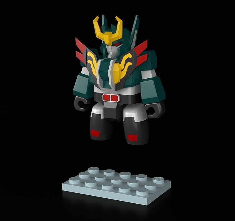 The Brave Fighter of Legend Da-Garn Brickroid Figura Seven Changer 5 cm