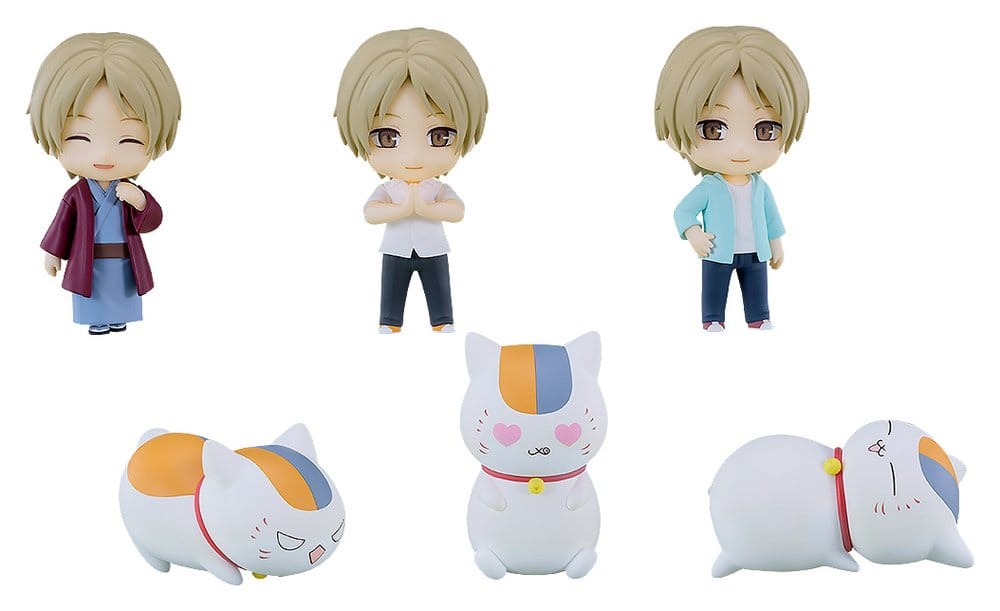 Natsume´s Book of Friends Nendoroid Surprise Figuras Mini Takashi Natsume & Nyanko Sensei Collection 7 cm Blind Box Surtido (6) Frikytopia