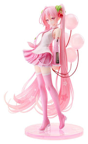 Character Vocal Series 01: Hatsune Miku G.S. Collection [SC] Figura PVC 1/7 Sakura Miku: GSC Illustration Contest Ver. 26 cm