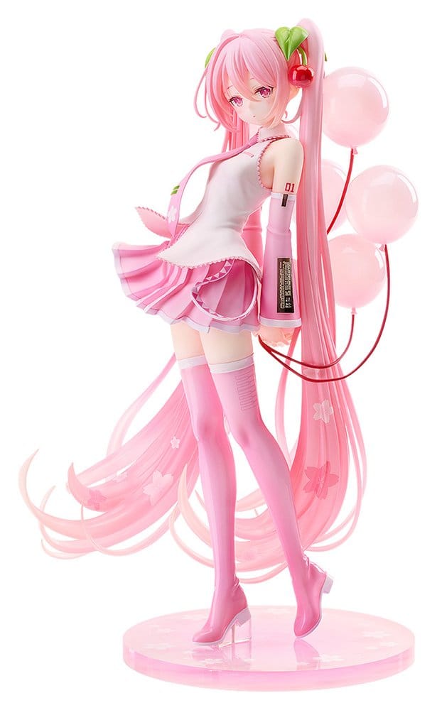 Character Vocal Series 01: Hatsune Miku G.S. Collection [SC] Figura PVC 1/7 Sakura Miku: GSC Illustration Contest Ver. 26 cm Frikytopia