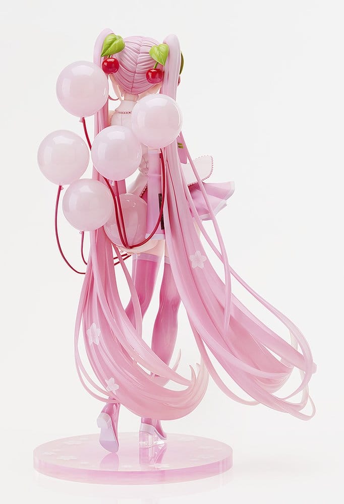 Character Vocal Series 01: Hatsune Miku G.S. Collection [SC] Figura PVC 1/7 Sakura Miku: GSC Illustration Contest Ver. 26 cm