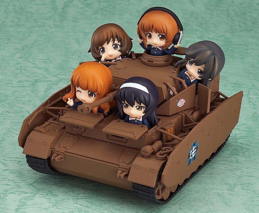 Girls und Panzer das Finale Nendoroid More Vehículo Panzer Kampfwagen IV Ausf.D (H Ver.) 8 cm