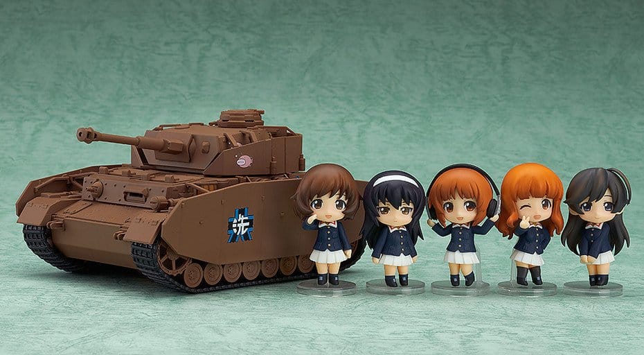 Girls und Panzer das Finale Nendoroid More Vehículo Panzer Kampfwagen IV Ausf.D (H Ver.) 8 cm