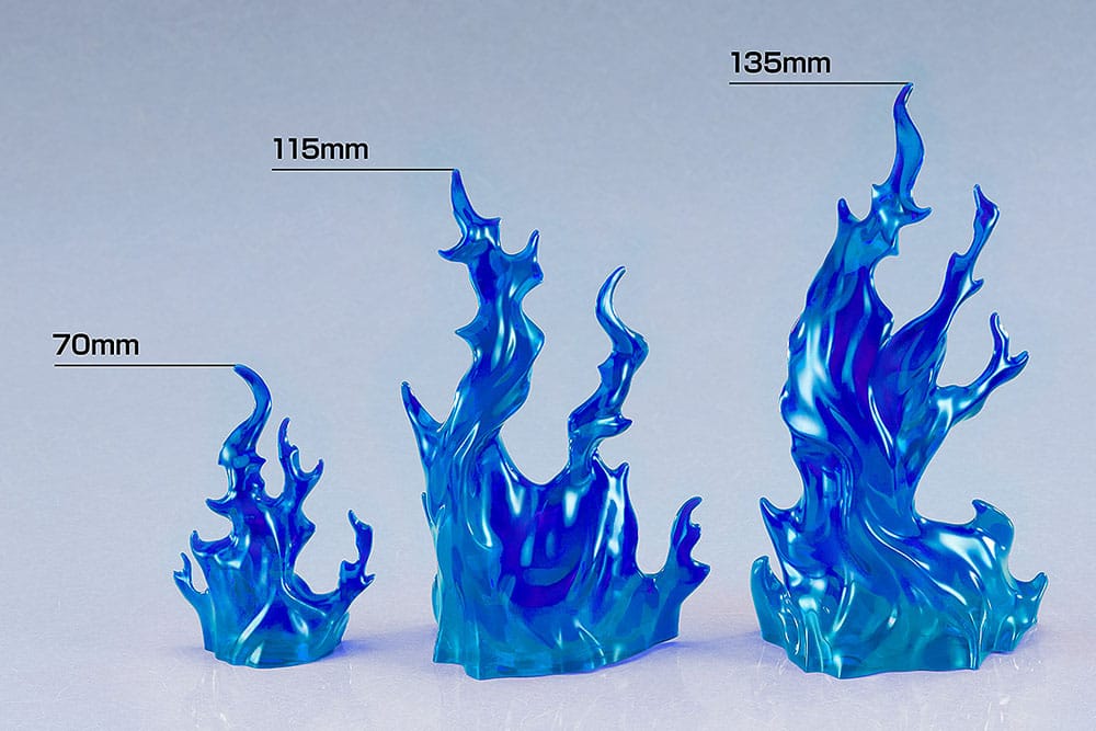 Original Character Accesorios para Figuras The Simple Effect Flames: Blue
